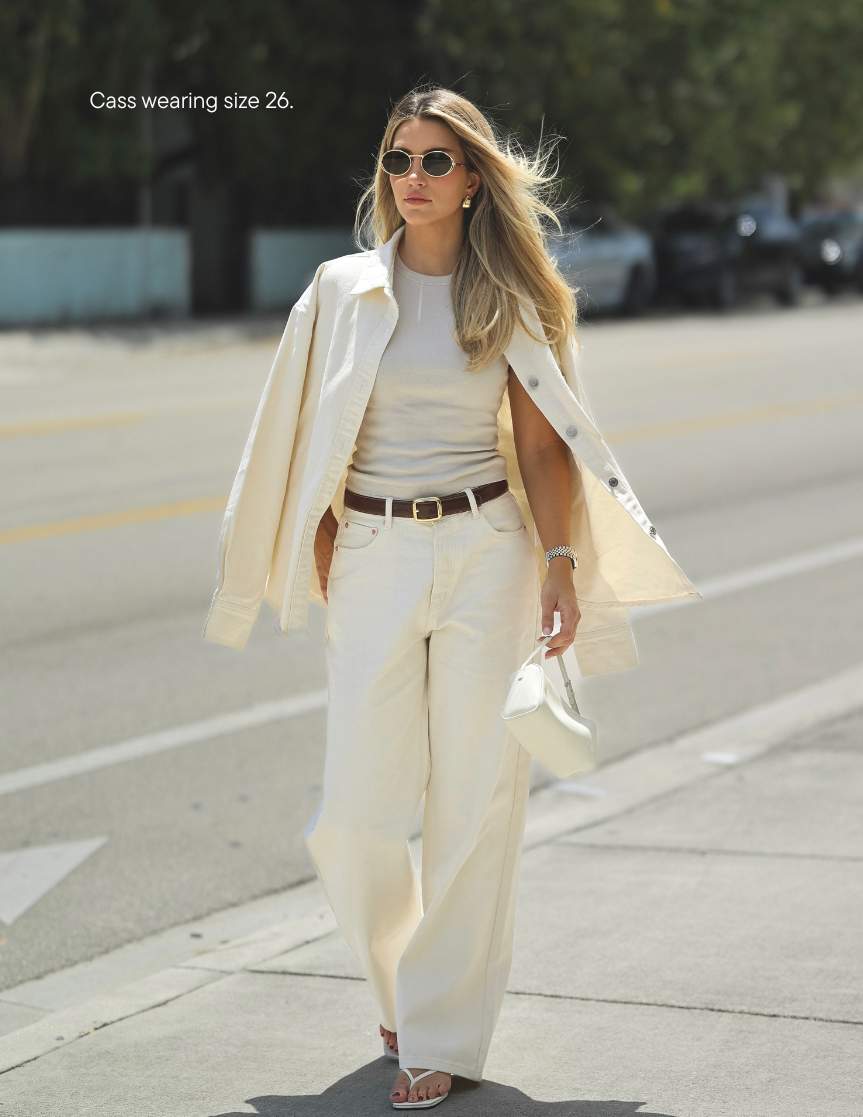 Parke x Aureum Wide Leg Jean