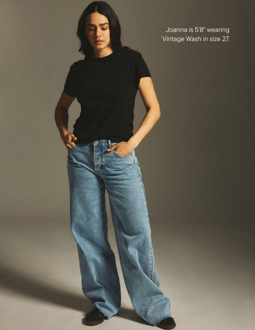 Low Rise Baggy Jeans