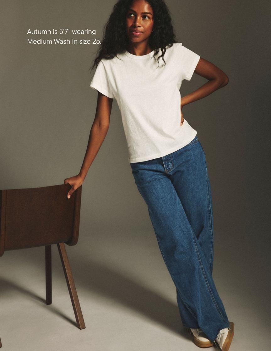 Low Rise Baggy Jeans