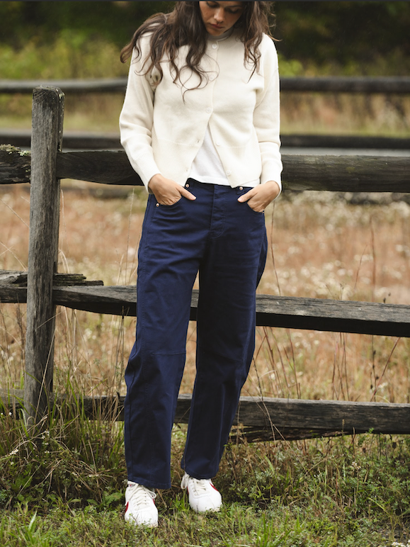 Cotton Twill Horseshoe Pants