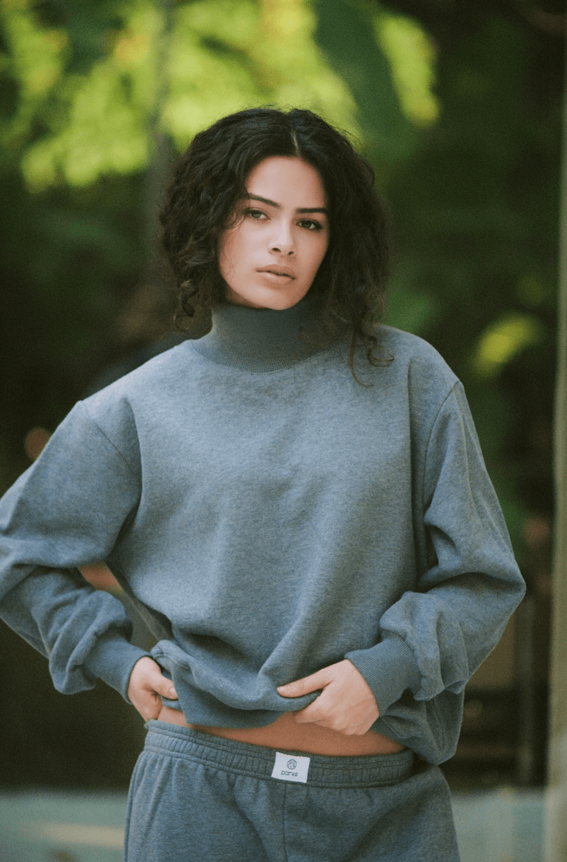 Turtleneck Sweatshirt