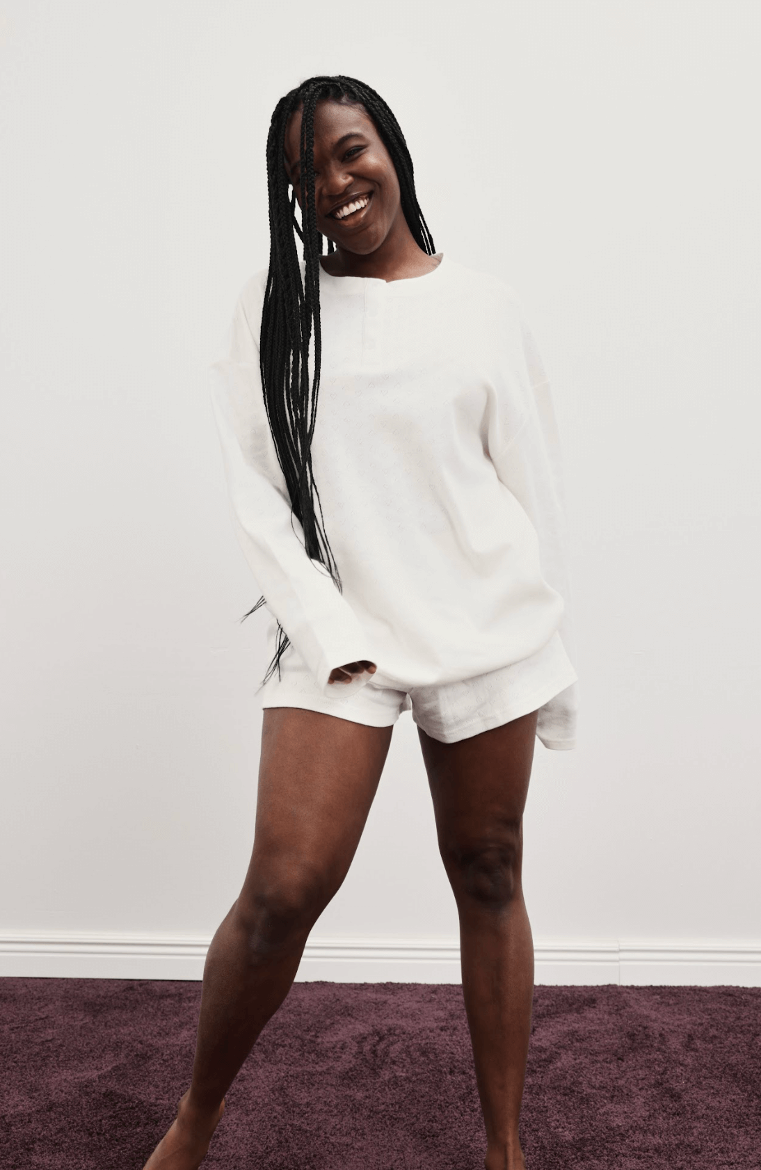 Preorder Heart Pointelle Boxer Shorts