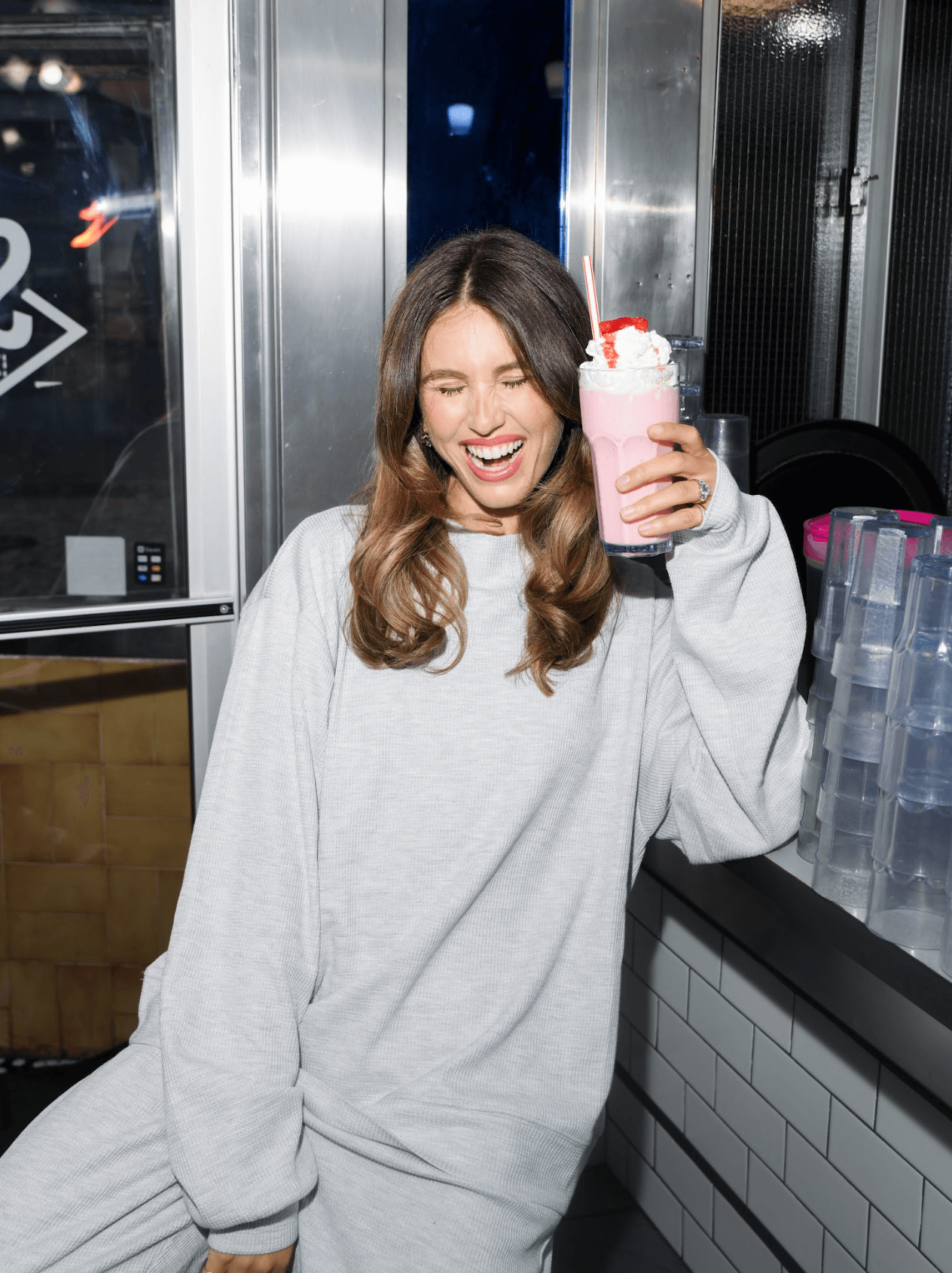 Waffle Mockneck