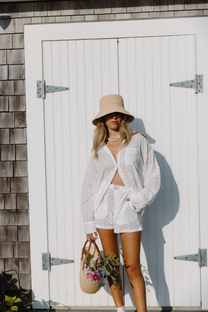 Eyelet Boxer Shorts