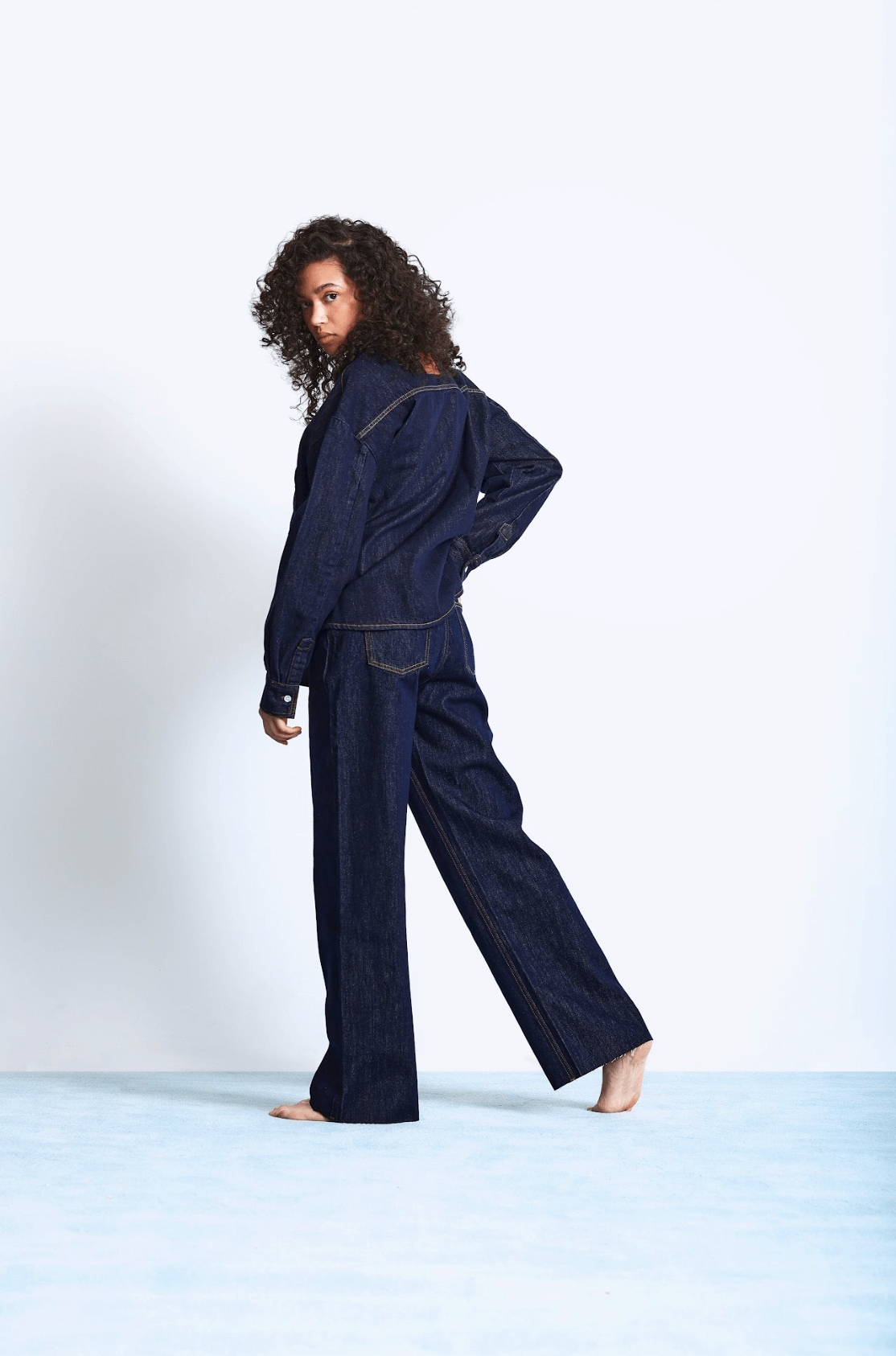 Low Rise Baggy Jeans