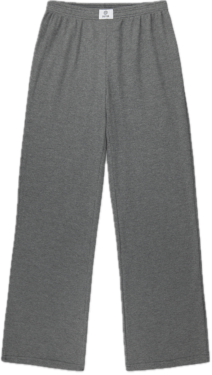 waffle boxer pant flat lay -stormy