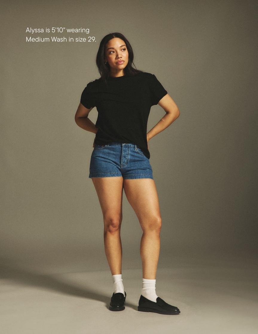 Denim Mini Shorts