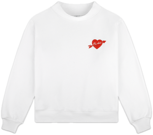 cupid mockneck flat lay -white