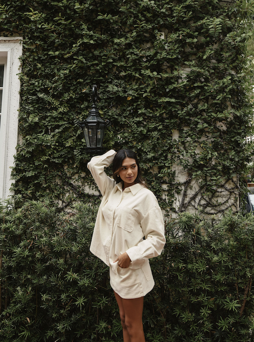 Corduroy Mini Skirt