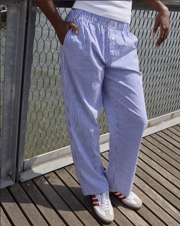 Striped Boxer Pants