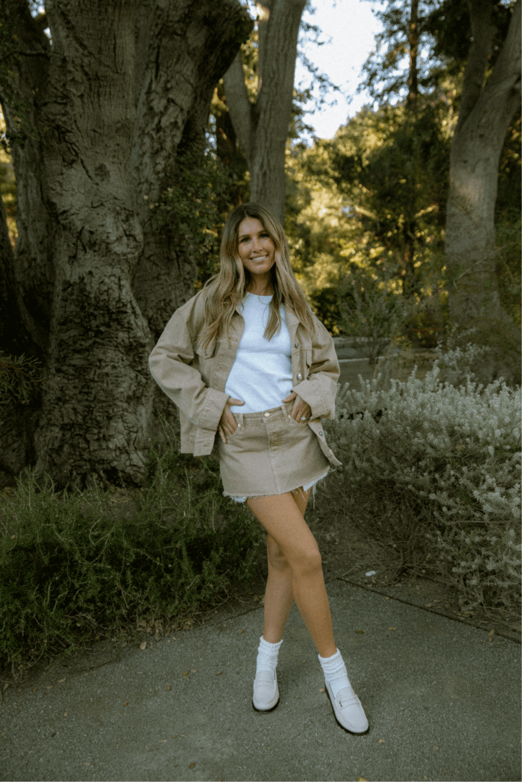 Denim Mini Skirt