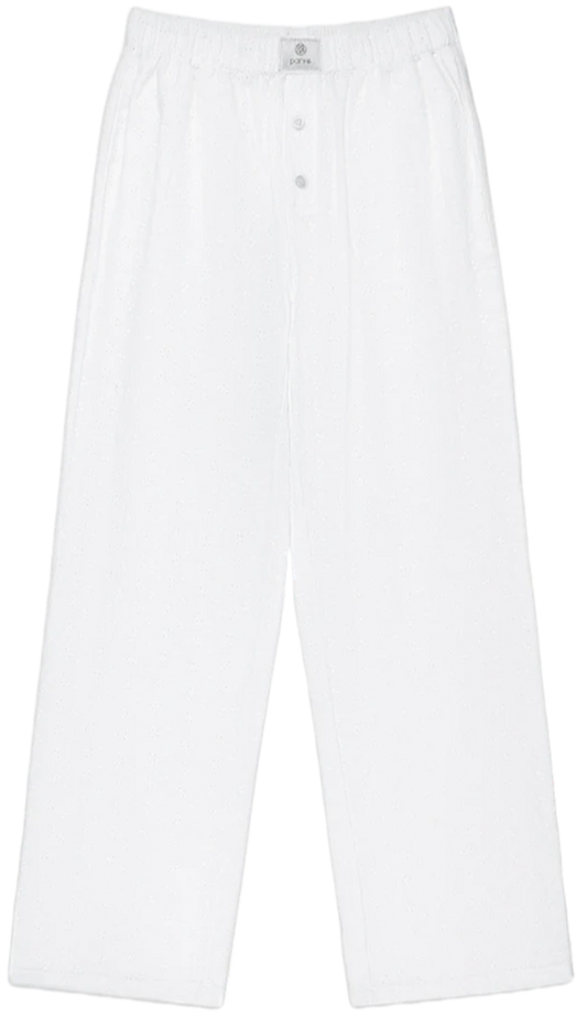 Eyelet Boxer Pants