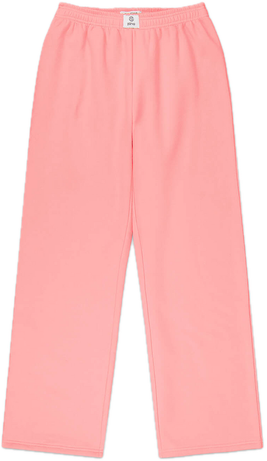 bubblegum boxer sweat pant flat lay -bubblegum