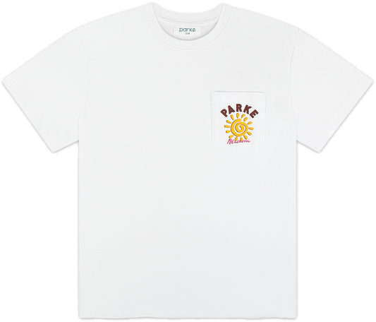 wynwood walls tee flat lay - white