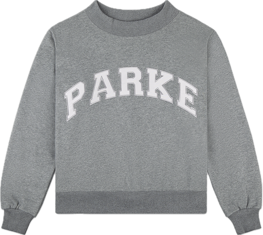 stormy monochrome varsity mockneck flat lay -stormy